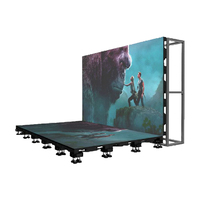 Produit phare : Écran interactif LED pour sol de danse, jeu intelligent et amusant, design personnalisé, SDK, pour magasins de détail