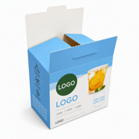 Boîte en carton blanc personnalisée avec logo, papier artistique, bande de fermeture éclair facile à déchirer, dorure à chaud et vernis sélectif UV, idéale pour la vente au détail et les cadeaux (OEM/ODM)
