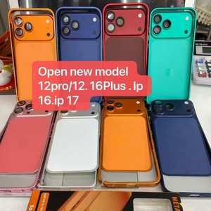 Étui de protection en métal pour iPhone 16 Pro Max, aspect amélioré, ressemble à l'iPhone 17 Pro Max, finition mate, antichoc, compatible avec les modèles 17pro, 16, 15 - Product Image 3