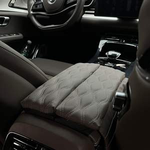 Coussinets d'accoudoir en cuir pour BYD Han DMI 20-22, boîte de rangement dédiée pour véhicules électriques, protection de position avant, décoration intérieure facile - Product Image 3