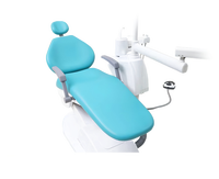 Fauteuil dentaire Buffalo avec moteur CC, bras d'équilibrage à ressort pneumatique, système de chauffage de l'eau et crachoir rotatif