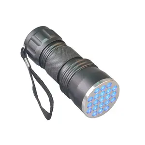 Легкий портативный мини-фонарик 21 УФ светодиодный водонепроницаемый фонарик для обнаружения