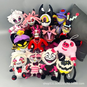 Peluche de Hazbin Hotel, Juguete de Algodón Súper Suave de la Serie <span class=keywords><strong>Hell</strong></span> Inn, para Regalos de Cumpleaños, Nuevo Producto Transfronterizo - Product Image 3