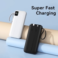 HZ20 Promotion Vente Flash Power Bank 20000mAh 30000mAh Batterie Li-Polymère Charge Rapide Entrée Micro USB Station d'Alimentation Portable