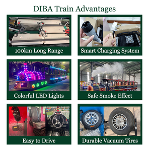 Tendance du moment : Train touristique électrique avec lecteur <span class=keywords><strong>de</strong></span> musique Bluetooth pour sites touristiques - Product Image 5