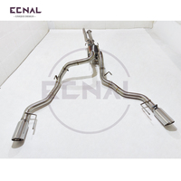 Système d'échappement Catback à soupape haute performance en acier inoxydable Ecnal pour Ford Raptor F150 3.5t 2015-2019, montage direct