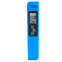 Nouveau testeur numérique 3-en-1 de la qualité de l'eau, mètre TDS EC 0-9990ppm, multifonctionnel, mesure de la pureté de l'eau et de la température, en plastique