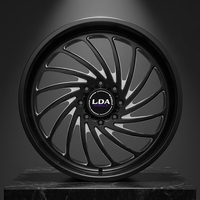 Jantes en alliage forgé sur mesure de 20 pouces à rayons en H, en alliage d'aluminium T6061, concaves profondes, pour SUV et pick-up de luxe
