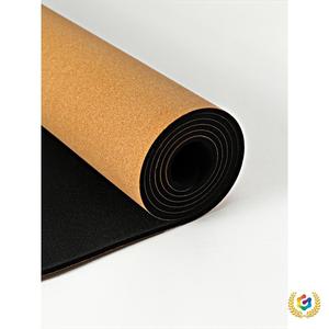 उच्च गुणवत्ता वाली घरेलू फिटनेस चटाई योग कॉर्क गैर पर्ची फिटनेस रबर मैट प्रशिक्षण कॉर्क योग मैट - Product Image 4