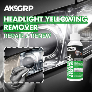 Aksgrp đèn pha vàng Remover bán buôn Đèn pha đổi mới đèn ống kính Restorer 50ml sửa chữa xe đèn Hot Bán - Product Image 3