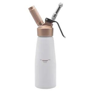 Cream Whipper Professionele Bpa-Vrije Aluminium 500Ml Zelfgemaakte Slagroomdispenser Met Engelse Instructies