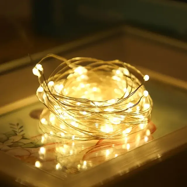100MM 600LED String Lights Christmas Holiday Indoors Outdoors LED Lights for Wedding Party Home Garden