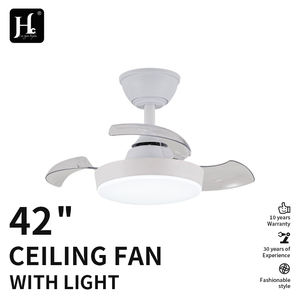 Ventilador de Techo Moderno con Control Remoto de 22 Pulgadas, 3 Aspas, LED Tricolor, 110/220v, con Luz Empotrada Oculta - Product Image 3