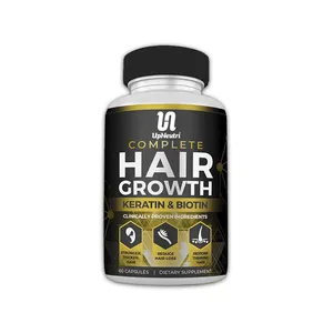自有品牌DHT阻断剂生物素与维生素MSM角蛋白胶囊预防所有类型头发的脱发