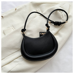 VENTA CALIENTE BARATO Simple Bolsa de bola de masa hervida de color sólido para mujer. Z0054 - Product Image 4