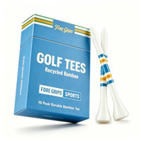 Machine de fabrication de marqueurs de golf personnalisés en plastique ou en bois, avec support de tee pour chapeau de golf, logo personnalisé, boîte en forme de château