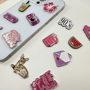 Tùy Chỉnh Điện Thoại Di Động Sticker Quốc Gia Biểu Tượng Cờ Lưu Niệm Mặt Dây Chuyền Huy Hiệu Kim Loại Điện Thoại Dán Kim Loại Độc Đáo Sticker Cho Điện Thoại - Product Image 4