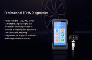 XTOOL TP380 TPMS Programlama ve Teşhis Cihazı 5 Sistemli Otomotiv Tarayıcısı 13 Sıfırlama Hizmeti Ömür Boyu Ücretsiz Güncelleme CANFD DOIP Destekli - Product Image 3
