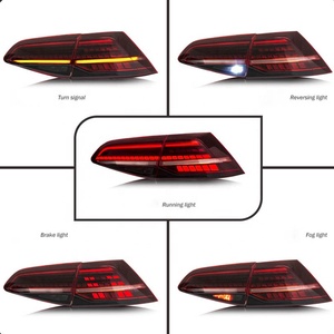 Feux arrière modifiés pour voiture Gu Led WD09, feux d'urgence pour voiture, 35W, feux arrière modifiés pour Volkswagen <span class=keywords><strong>Golf</strong></span> <span class=keywords><strong>7</strong></span> 2014-2020 - Product Image 3
