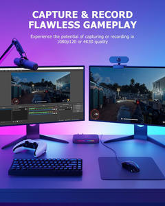 Tarjeta <span class=keywords><strong>de</strong></span> Captura <span class=keywords><strong>de</strong></span> <span class=keywords><strong>Video</strong></span> HDMI <span class=keywords><strong>a</strong></span> USB, 4K 60Hz, Transmisión en Vivo, Captura <span class=keywords><strong>de</strong></span> Juegos, Grabación en Vivo, Webcam, HDR, VRR - Product Image 3