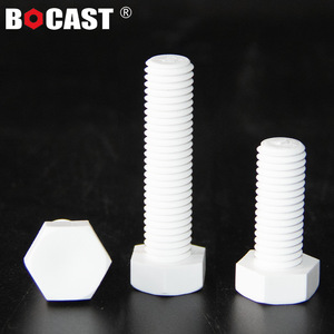 สกรูหกเหลี่ยม Bocast PP M3-M30 ทนกรด ด่าง และสารเคมี สำหรับงานผลิตพลังงานแสงอาทิตย์ - Product Image 1