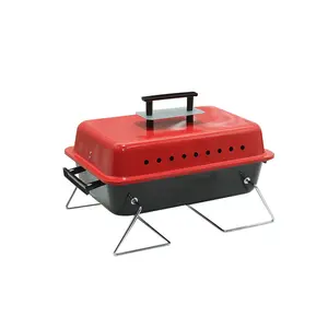 Overal Gaan Kleine Outdoor Barbecue Bbq Gas Tafel Top Grill Draagbare Gaz Barbecue Propaan Grill