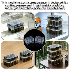 3ml <b>PET</b> Plastic Vaccine Bottle Box with Lid Recycled Materials Clear Packaging Embossing Custom Color - Product Image 6