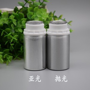 Botella de Aluminio de 100 ml con Tapa de Rosca, Acabado Mate, Envase Sellado para Aceites Esenciales, 50x95 mm, Envase Cosmético - Product Image 1