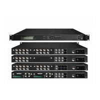 4-Tuner 4-Kanal DVB-C DVB-S2 HD Digitaler Kabel-TV-Receiver IRD Satellitenempfänger mit Smartcard