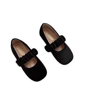 Scarpe Mary Jane Vintage in Velluto per Ragazze, Primavera 2026, Stile Retrò da Principessa con Suola Morbida - Product Image 5