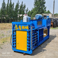Nouvelle presse à carton carrée automatique hydraulique avec moteur, haute sécurité, compacteur de papier usagé robuste pour le recyclage à grande échelle
