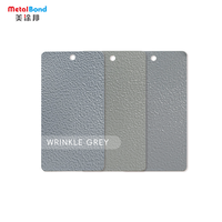 Revêtement en poudre résistant aux UV gris froissé Peinture en poudre Peinture en poudre