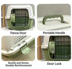 Maleta para mascotas 2025, jaula para mascotas apilable aprobada por la aerolínea de servicio pesado grande personalizada, Perrera de viaje para perros grandes - Product Image 4