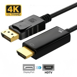 <span class=keywords><strong>Cable</strong></span> <span class=keywords><strong>Adaptador</strong></span> de DisplayPort <span class=keywords><strong>a</strong></span> HDTV, Conversor de Audio y Video para PC <span class=keywords><strong>a</strong></span> HDTV 1080P 60Hz - Product Image 2