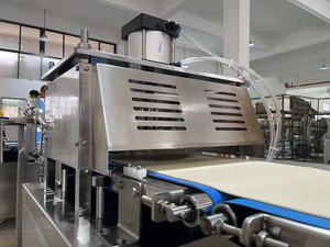 Full Automatic Pizza Production Line Pizza Making <strong>Machine</strong> Industrial Pizza Dough Maker <strong>Naan</strong> Making <strong>Machine</strong> - Product Image 4