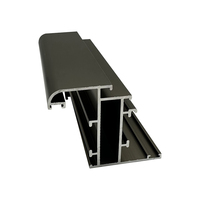 Fabricant de profilés en aluminium extrudé argenté anodisé, profilés en aluminium pour cadres de portes et fenêtres pour le marché éthiopien