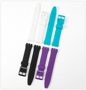 <span class=keywords><strong>Bracelet</strong></span> de montre en silicone de remplacement de 12 mm à 20 mm pour les bracelets de montre Omega <span class=keywords><strong>Swatch</strong></span> - Product Image 3