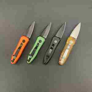 Kersha 7500 couteau de sauvetage auto-pliant couteau de survie de camping personnalisable de haute qualité avec poignée PEI pour l'auto-défense de chasse - Product Image 2