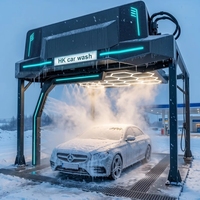 Point de lavage de voiture mobile intelligent à auto-diagnostic, certifié qualité, électrique, économe en eau, sans balais, automatique, en acier inoxydable
