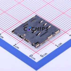 SMO-1570 SIM Card Connector SMD Connector Self-Return Type Micro SIM Card Card Holder 1.42mm - Product Image 2