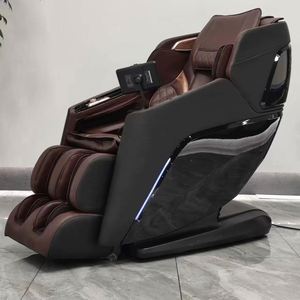 Fauteuil de massage intelligent SL à double rail, mécanisme 4D automatique pour la maison, capsule spatiale, fonction musicale à commande vocale - Product Image 2