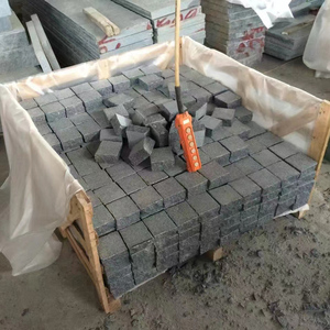 Tùy chỉnh tối màu Xám Granite đá cuội <span class=keywords><strong>pavers</strong></span> cho đường lái xe lối đi - Product Image 5