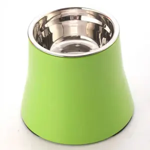 Mangkuk Anjing Anti-Selip dari Stainless Steel dengan Stand, Mangkuk Makan dan Minum Hewan Peliharaan dari Melamin untuk Penggunaan di Dalam Ruangan - Product Image 5