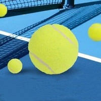 Balle de tennis Xinghan PB0006 haute élasticité, durable, pour entraînement et compétition, diamètre 63,5 mm, 56 g, noyau épaissi, 135-145 cm, pour adultes