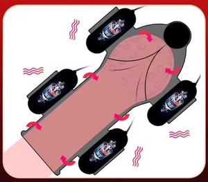 Appareil de Masturbation Masculine Rechargeable Entraîneur Pompe Vibrante Gode Ventouse pour Hommes Jouets Sexuels avec Fonction de Massage - Product Image 4