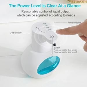 Nouveau distributeur de savon intelligent sans fil rechargeable par USB, portable, avec capteur infrarouge, mural, machine à laver les mains automatique à mousse - Product Image 2