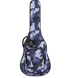 กระเป๋ากีตาร์แบบหนากระเป๋าเครื่องมือสะพายไหล่สองข้างลายพรางสไตล์วินเทจ - Product Image 2