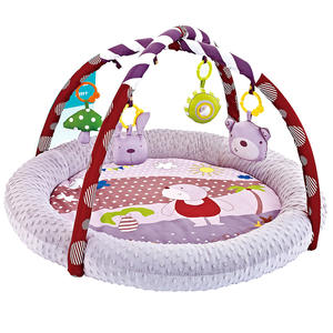Nouveau Tapis d'Éveil et d'Activités Pliable 5 en 1 pour Bébé Nouveau-né – Maison <span class=keywords><strong>de</strong></span> Jeu Douce et Moderne - Product Image 5