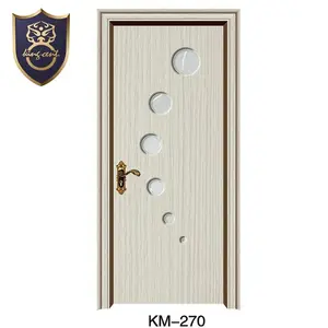 China Supplier Wholesale Latest Design Wooden MDF interior room door for bedroom bathroom