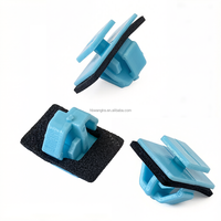 100 Pièces Bleues pour Véhicules Kia Modernes 877561F000 – Clips Décoratifs Fixes en Plastique, Pinces de Pression pour Carrosserie Automobile